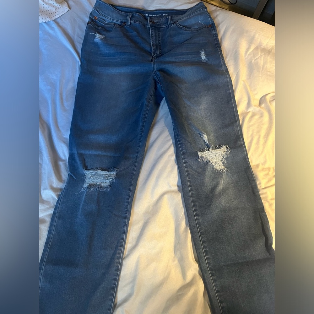 INCDENIM ESSEX SUPER SKINNY JEANS 14/32